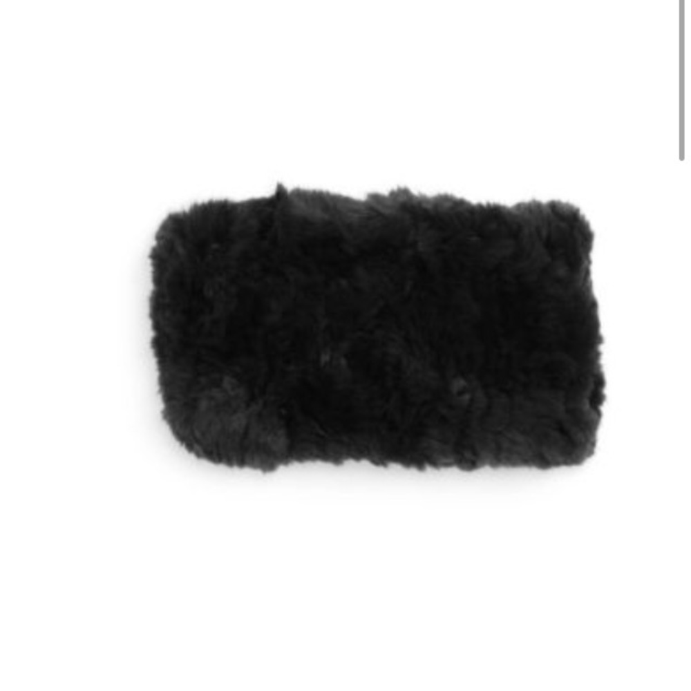 Nwot:rabbit fur headband - Picture 2 of 6